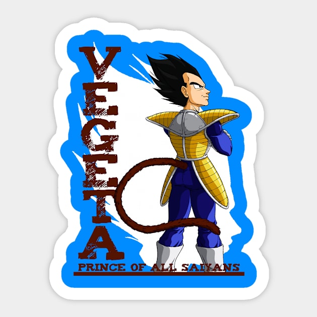 Prince of ALL SAIYANS Sticker by Predaguy